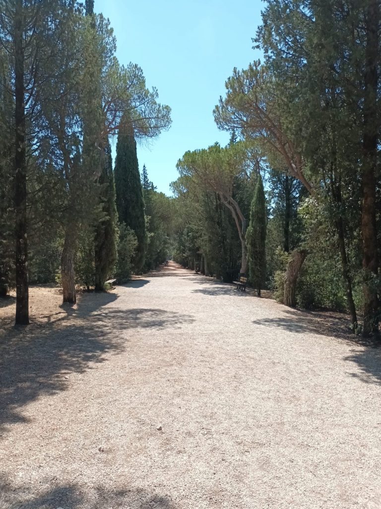 Perugia-Colle della Trinità con bambini